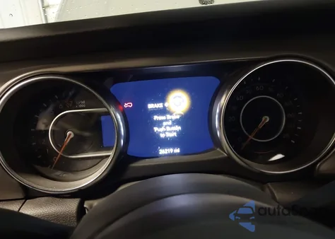 2022 Jeep Wrangler Unlimited Sport S 4X4 из США, поврежденный, VIN 1C4HJXDGXNW166496